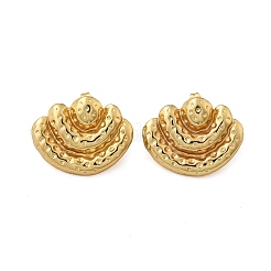 Orecchini a bottone in acciaio inossidabile 304 per donna&nbsp;EJEW-U052-04G