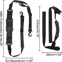 Superfinding 2pcs 2 Stil Nylon-Skateboard-Schultergurte&nbsp;FIND-FH0002-21
