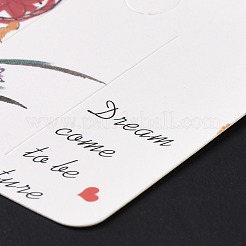 Carte quadrate per fermagli per capelli in carta&nbsp;DIY-B061-01B-05