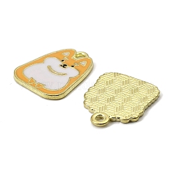 Pendente smaltati in lega&nbsp;FIND-I064-04G-02