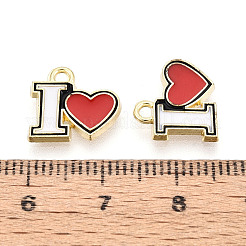 Pendentifs d'émail en alliage&nbsp;ENAM-T024-94A-G