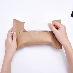Boîtes à mouchoirs en simili cuir&nbsp;AJEW-GF0002-51C