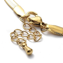 Bracciale a maglie rotonde con stella turchese sintetica e strass con catene a spina di pesce&nbsp;NJEW-C012-03G