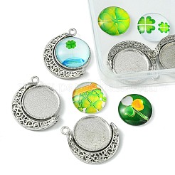 DIY-Kits zur Herstellung von drehbaren Kleeblatt-Anhängern&nbsp;DIY-FS0005-44