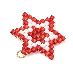 Pendentifs de perles de rocaille en verre&nbsp;PALLOY-MZ01457-03