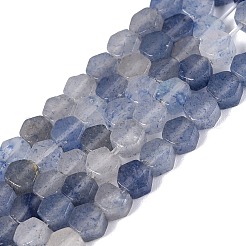 Natürlichen blauen Aventurin Perlen Stränge&nbsp;GG-N002-02A-04