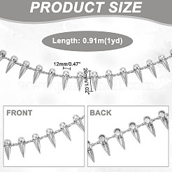 Legierung Kette&nbsp;DIY-WH0580-38P