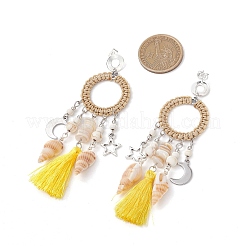 Ohrringe Shell Stud&nbsp;EJEW-TA00615-02