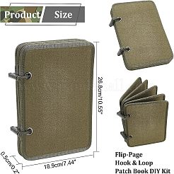 Klettverschluss-Patchbook-DIY-Kit zum Blättern&nbsp;FIND-WH0108-48C