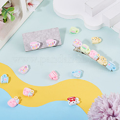 30 Stück undurchsichtige Harz-Decoden-Cabochons&nbsp;RESI-TADJ0001-19