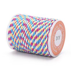 4-fädige Polycotton-Kordel mit Metallfaden&nbsp;X1-OCOR-Z003-D42