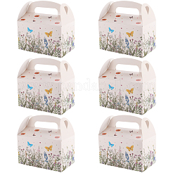 12 Stück faltbare Geschenkbox aus Papier&nbsp;CON-WH20001-18A