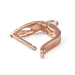 6 Stück Messing-Ohrring-Zubehörse&nbsp;KK-WH0047-52RG