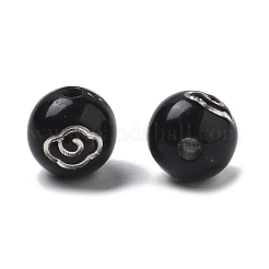 Perline acrilico placcato&nbsp;OACR-S042-05A