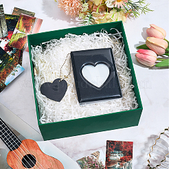 1 Stück 3 Zoll Mini-Fotoalben mit PU-Ledereinband&nbsp;AJEW-CN0005-86