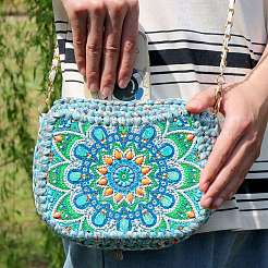 Kit de peinture diamant mandala à faire soi-même&nbsp;PW-WGB7FE0-01