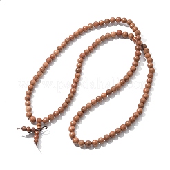 5-Loop-Wrap-Stil buddhistischen Schmuck&nbsp;BJEW-S125-22