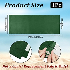 1 pièce de tissu de remplacement pour chaise de plage en toile&nbsp;AJEW-GF0015-48F