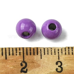 Perlas de acero inoxidable 202 pintadas con aerosol&nbsp;STAS-Q321-02A-C