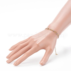Bracciali multifilo in acciaio inossidabile smaltato 304&nbsp;BJEW-JB06153