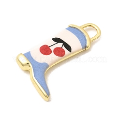 Pendentifs en laiton imprimés&nbsp;KK-K274-06G-13