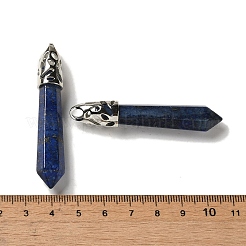 Natürliche Lapislazuli wies große Anhänger&nbsp;G-Z055-01P-06