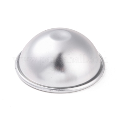 Halbkugelformen aus Aluminium&nbsp;LS-AJEW-E048-01P-01