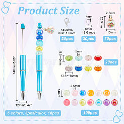 DIY personalisierte Perlenstift-Sets&nbsp;DIY-OC0010-94