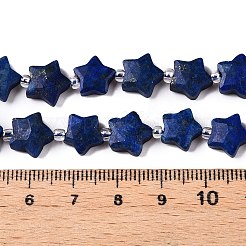 Gefärbte natürliche Lapislazuli-gefärbte Perlenstränge&nbsp;G-T138-190