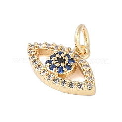 Cremagliera in ottone placcatura pendenti zirconi&nbsp;KK-Z060-03G-01