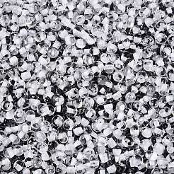 8/0 Innenfarbe transparente Glasperlen&nbsp;X1-SEED-T007-06B