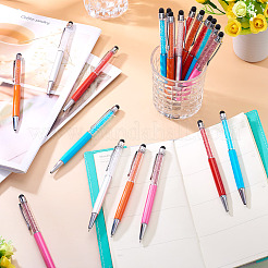 5 stylo à bille en plastique&nbsp;AJEW-BT0001-14C