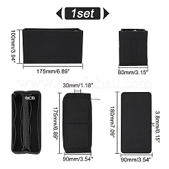 Geldbörsen-Organizer-Sets aus Wolle und Nylon&nbsp;DIY-WH0304-599A-04