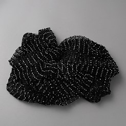 Dehnbares Polyester mit Strass-Mesh-Gewebe&nbsp;AJEW-WH0314-351