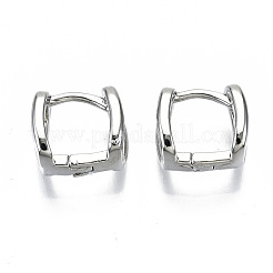 Orecchini a cerchio in ottone&nbsp;EJEW-S201-245P