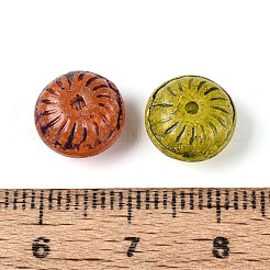 Picasso-Backfarbe und mit Goldmetall durchzogene Glasperlen&nbsp;DGLA-T004-52M