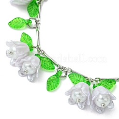 Messing-Gliederketten-Charm-Armbänder&nbsp;BJEW-JB11524-01