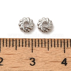Perles d'espacement en alliage écologique&nbsp;PALLOY-WH0109-02P-NR