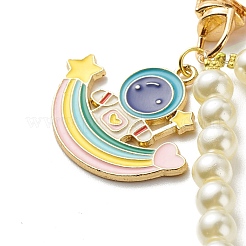 Porte-clés pendentif spaceman en alliage émail&nbsp;KEYC-JKC00362-02