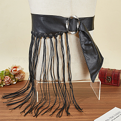 Taillengürtel aus PU-Leder mit Schleife und Quaste im Punk-Stil&nbsp;FIND-WH20019-270