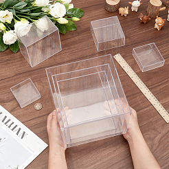 6 Stück Acryl-Würfel-Lebensmittelständer in 6 Größen&nbsp;ODIS-WH0038-303A
