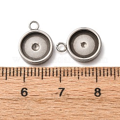 201 cabochon pendenti in acciaio inossidabile&nbsp;STAS-D379-04C-P