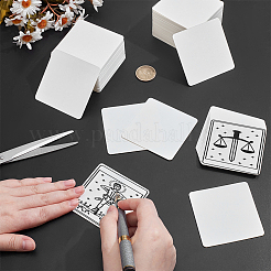 Quadratische leere Grußkarten aus Papier&nbsp;DIY-NB0015-57A