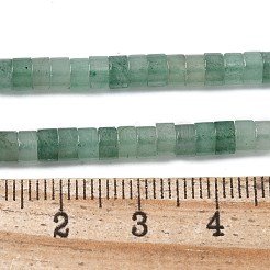 Natürlichen grünen Aventurin Perlen Stränge&nbsp;G-F631-A11-01