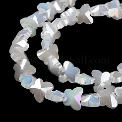 Fili di perle di vetro a farfalla elettrolitica&nbsp;EGLA-A036-08A-AB06