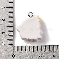 Pendenti in resina opaca a tema halloween&nbsp;RESI-D075-04F