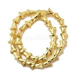 Chapelets de perles en verre électroplaqué&nbsp;X-EGLA-F166-14G