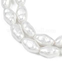 Fili di perle di porcellana imitazione placcata&nbsp;BSHE-Z009-09