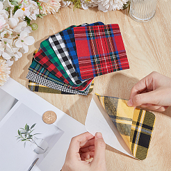 16 pieza de parches de ropa de poliéster de 8 estilos&nbsp;DIY-FG0010-49