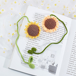 2 stücke 2 arten sunflower wollgarn sunflower kostüm zubehör dekorationen&nbsp;DIY-DR0001-45